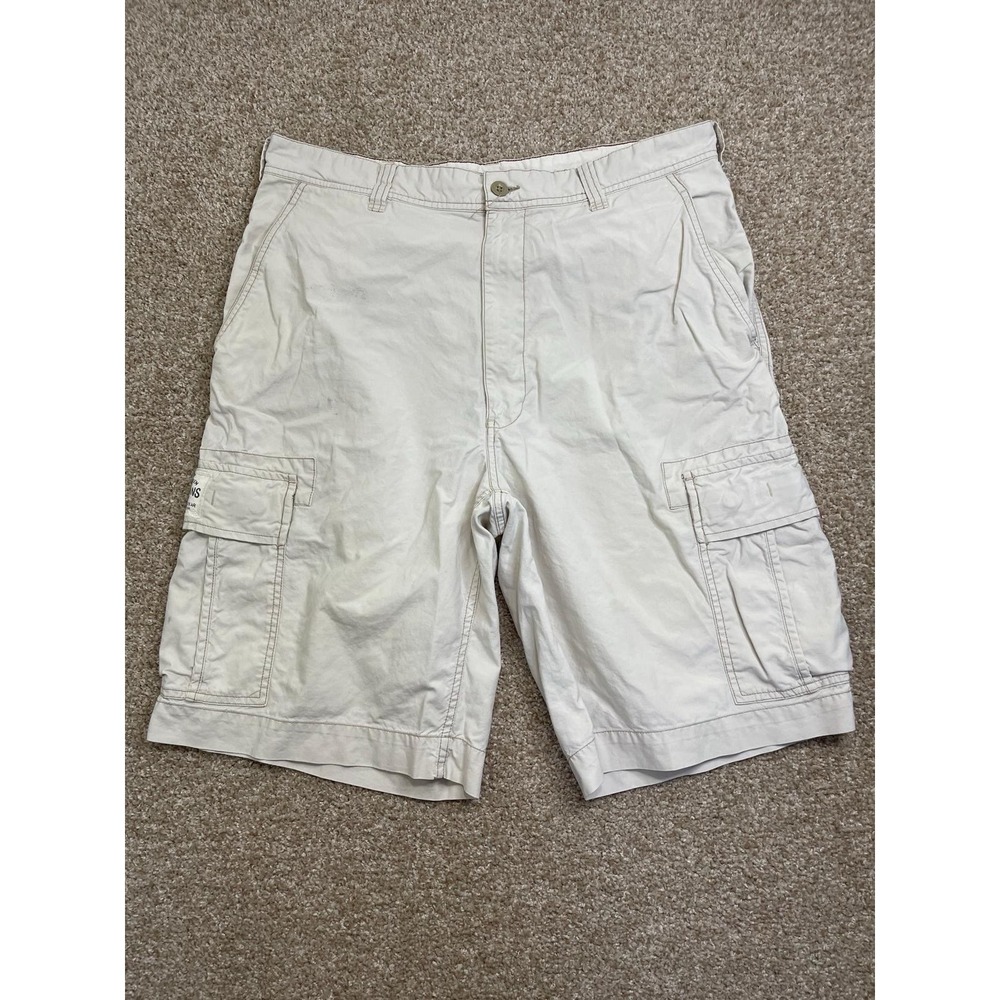 VTG Polo Jeans Company Ralph Lauren Men's 36 Cargo Shorts Khaki Military Casual